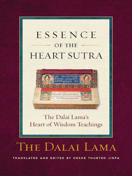 Title details for Essence of the Heart Sutra by Dalai Lama - Available